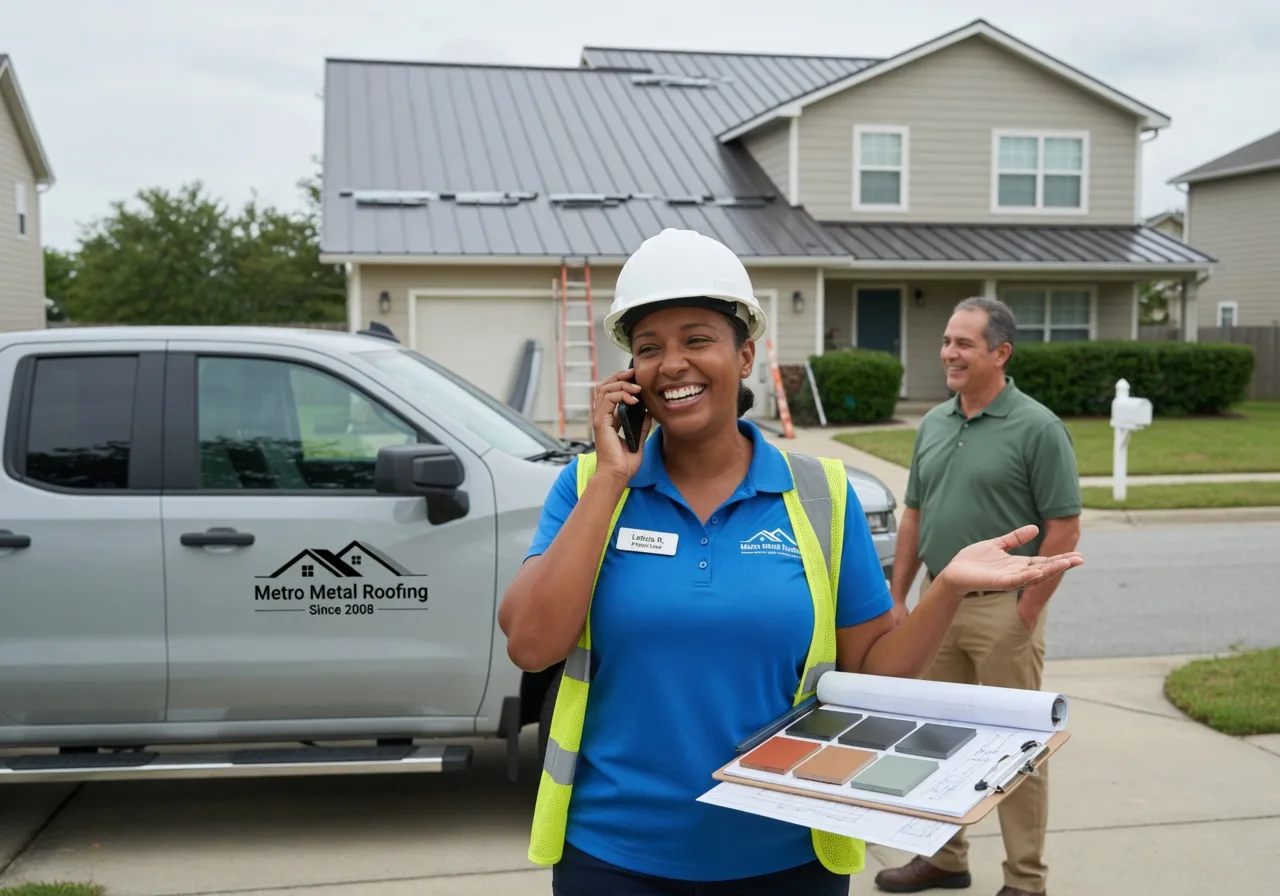 Storm Damage Metal Roof Repair in Saint Albans Bay, VT